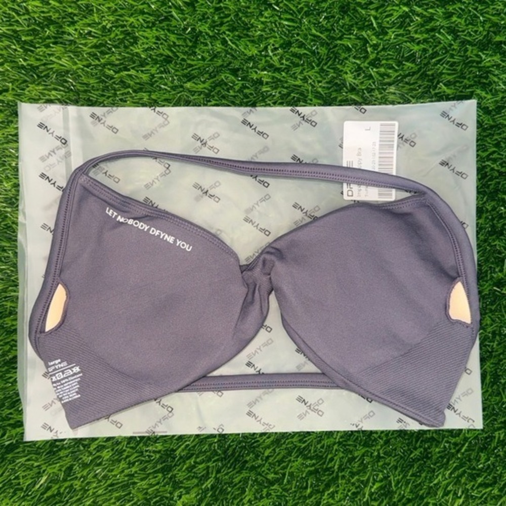 Dfyne impact strappy bra truffle large - Picture 3 of 4